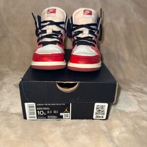 Nike Kids Air Jordan 1 High - Red, White, and Black